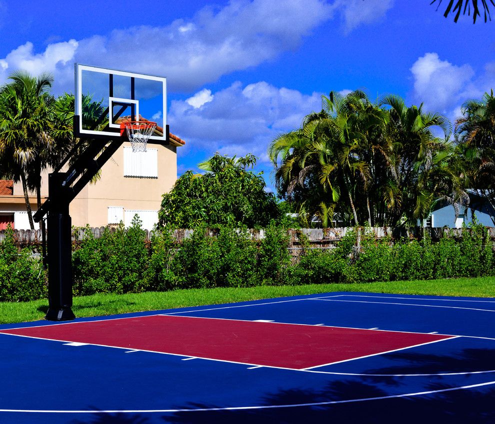 Backyard Basketball Court Brisbane